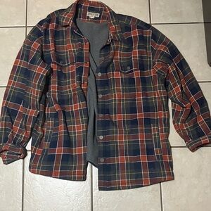 Duluth Trading Co Men's Multicolor Plaid Shirt Jacket XXL